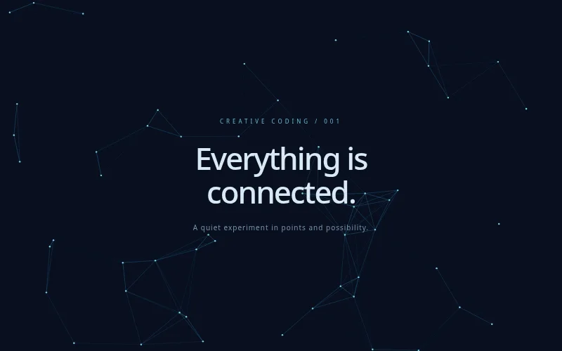 Preview of Constellation canvas